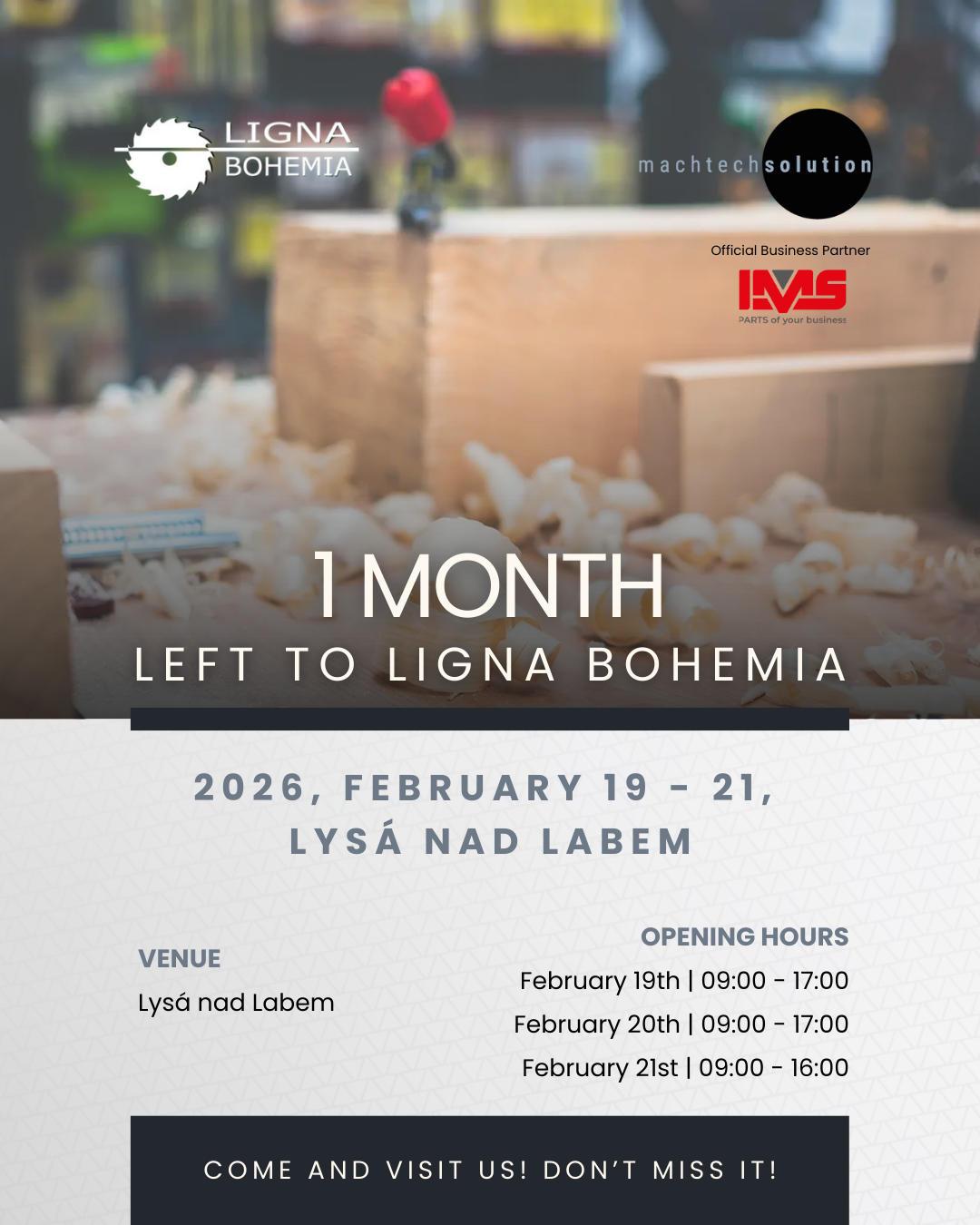 Machtechsolution at Ligna Bohemia 2026