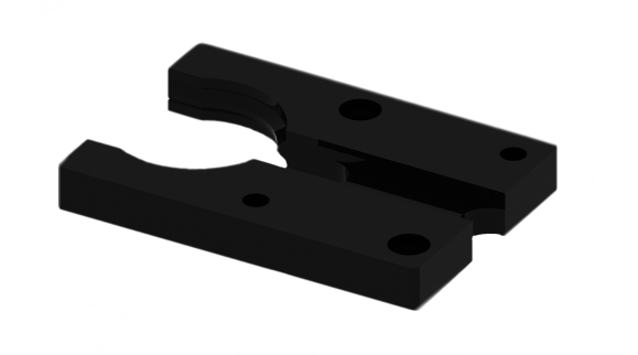 Úchytka pro upínače ISO40 pro Poseidon - černá