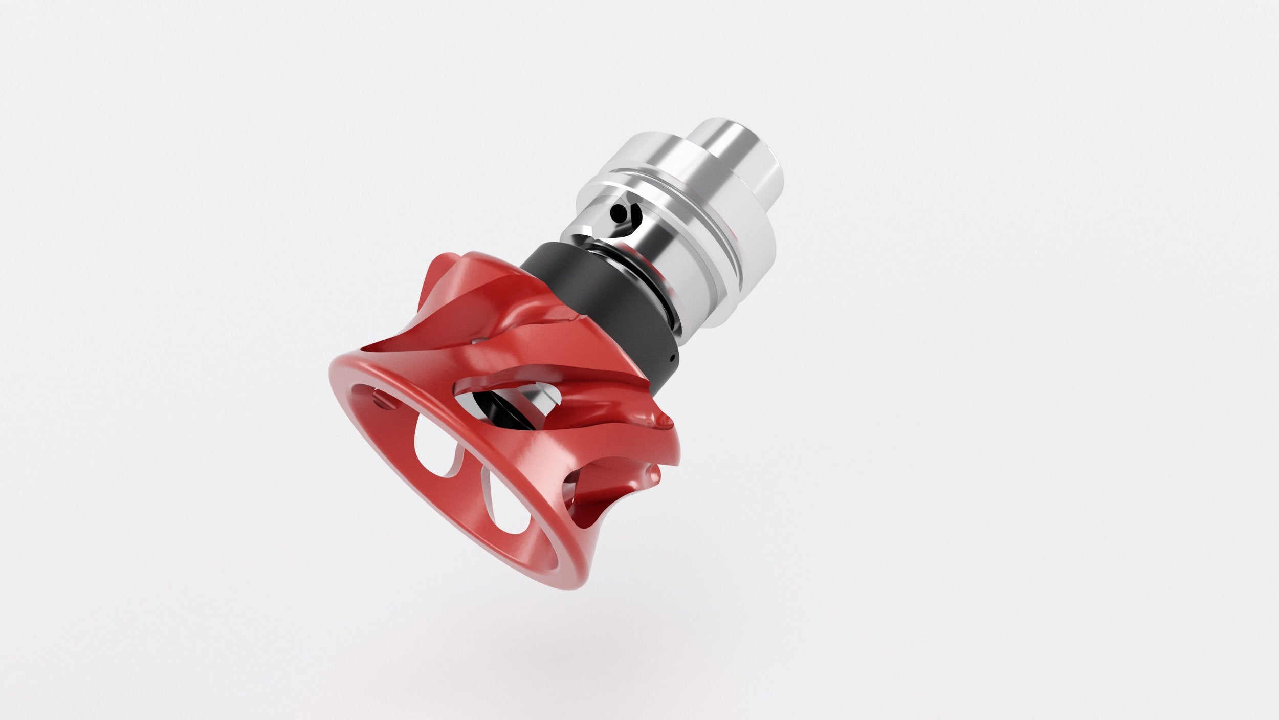 HSK63F Hydraulic Tool Holder with Twister RH